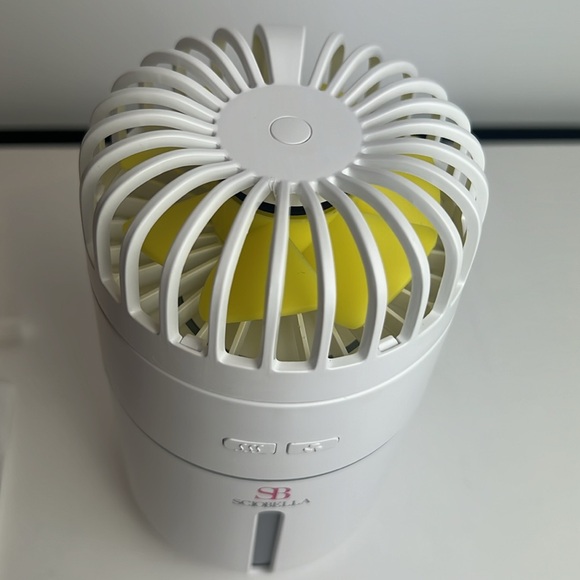 NIB Mini Portable Cool Mist Humidifier w/ Fan for Office, Desk, Hotel 400ML - Picture 4 of 10